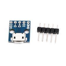 Iotcart SES-P-624 Micro USB 5V Breakout Board - Power Module for Breadboard Prototyping