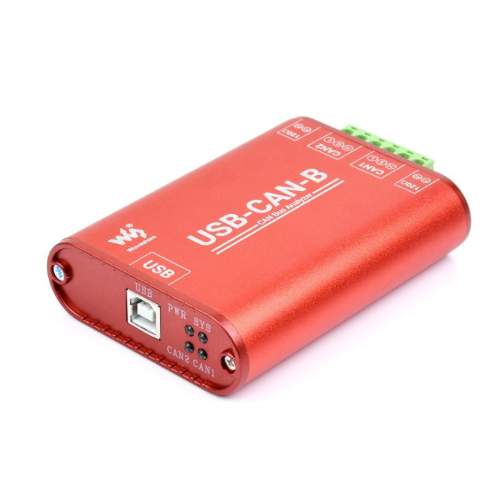 Waveshare USB to CAN Adapter with Dual-Channel CAN Analyzer