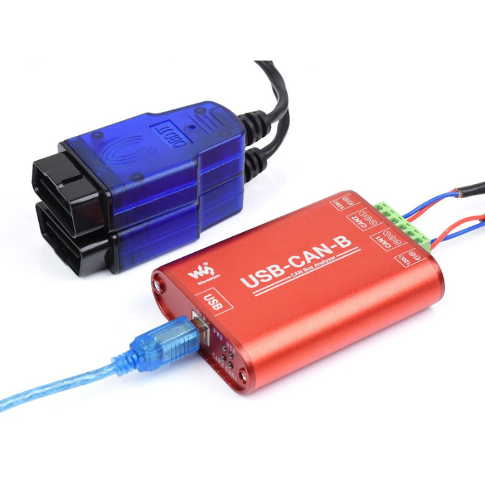 Waveshare USB to CAN Adapter with Dual-Channel CAN Analyzer