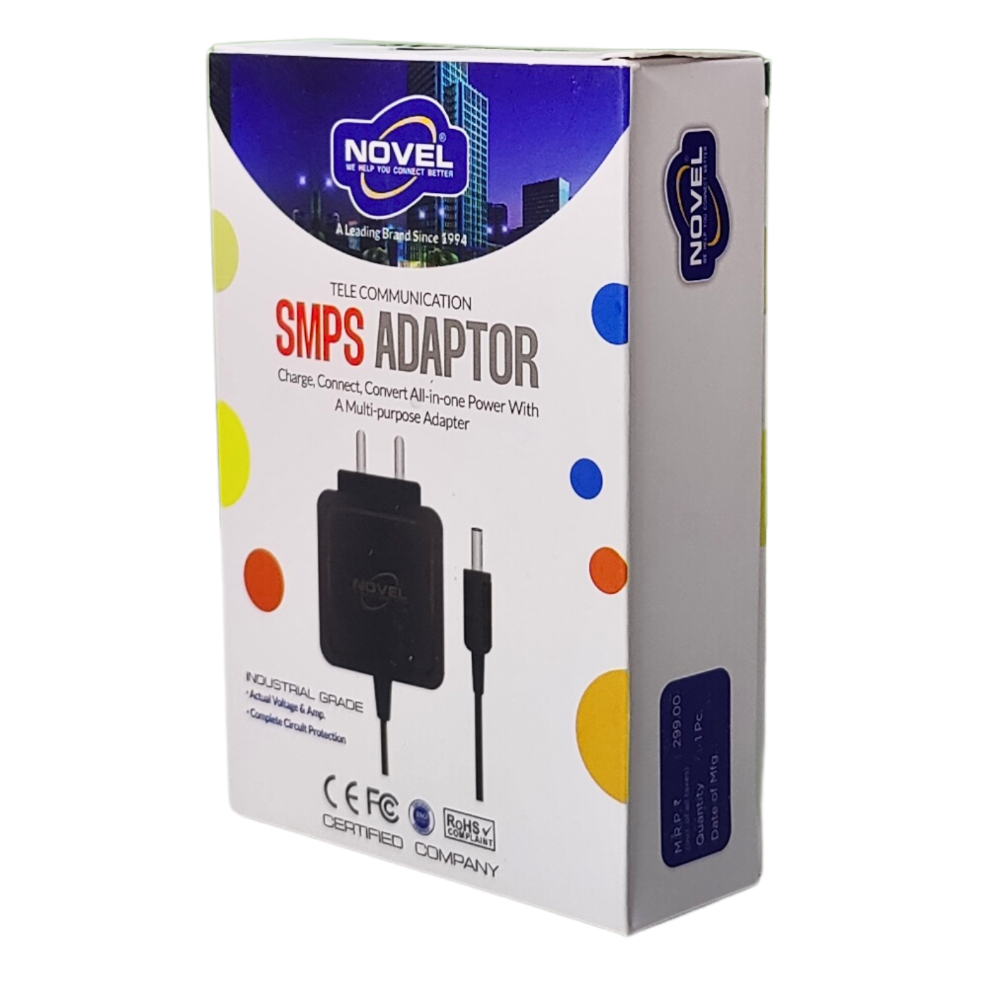 Novel 5V 1Amp Industrial Grade SMPS Power Adapter