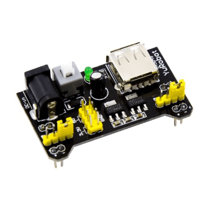 Iotcart MB102 Breadboard Power Supply 3.3V/5V Module - For Prototyping