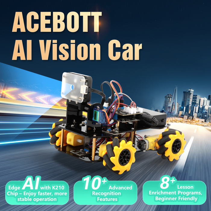 ACEBOTT QD003 AI Vision Expansion Kit for QD001 Smart Car - Buy Online in India
