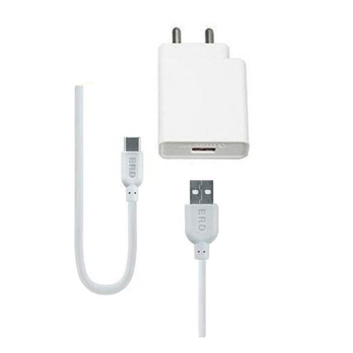 Iotcart 5V 3A ERD Adapter with Type C Cable - USB Power Supply for Raspberry Pi & Electronics