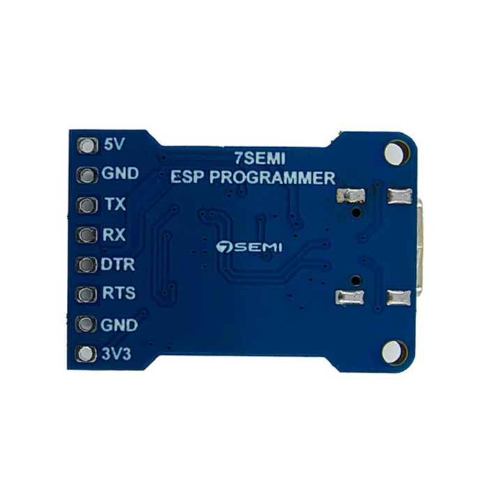 ESP32 & ESP8266 USB Type C Programmer with USB to UART Converter -7Semi