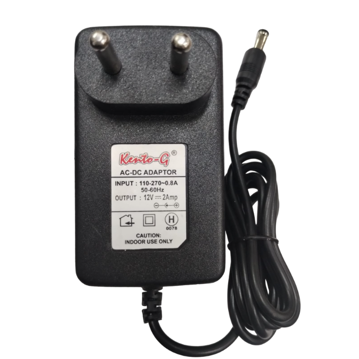 Iotcart 12V 2A AC to DC Power Adapter - LED, CCTV, Set Top Box
