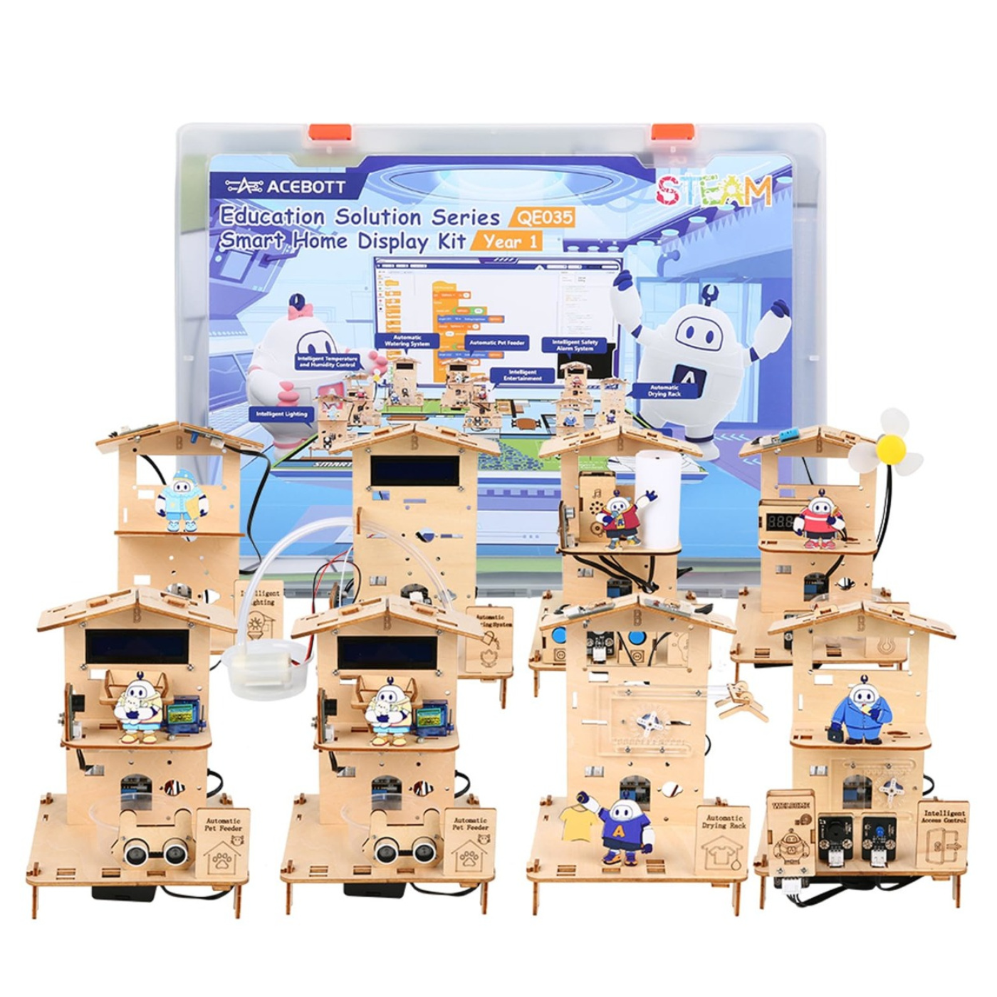 ACEBOTT QE035 IOT Smart Home Display Kit for STEM Education - Year 1