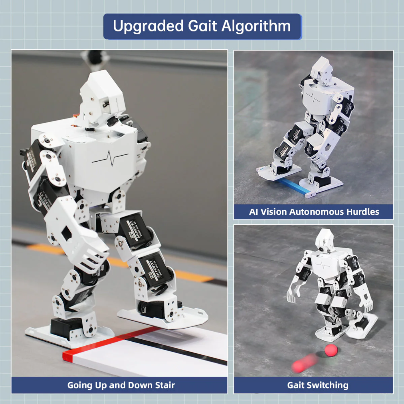 TonyPi Pro Hiwonder Humanoid Robot Development Kit with AI Vision & Raspberry Pi 4B 4GB