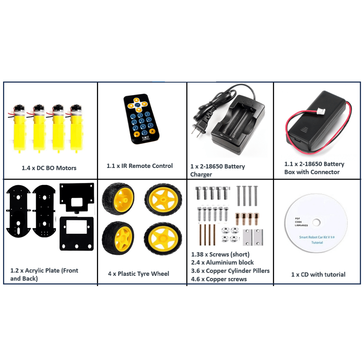 DIY Uno Project Smart Robot Car Kit V 3.0
