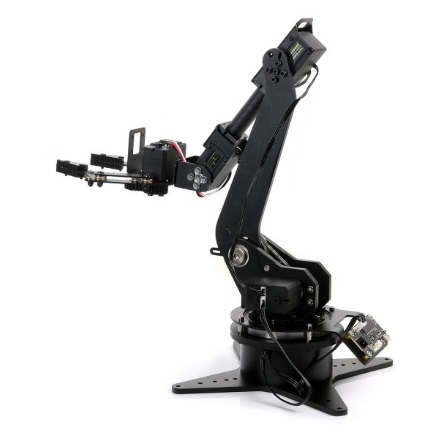 Waveshare 5-DOF High-Torque Serial Bus Servo Desktop Robotic Arm Kit based on ESP32