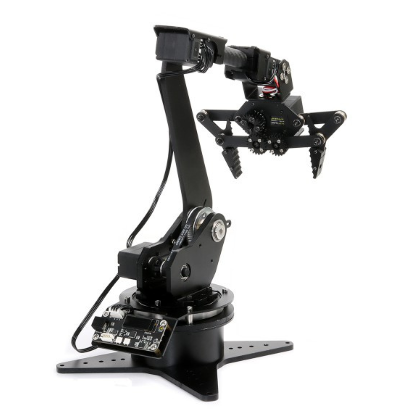 Waveshare 5-DOF High-Torque Serial Bus Servo Desktop Robotic Arm Kit based on ESP32