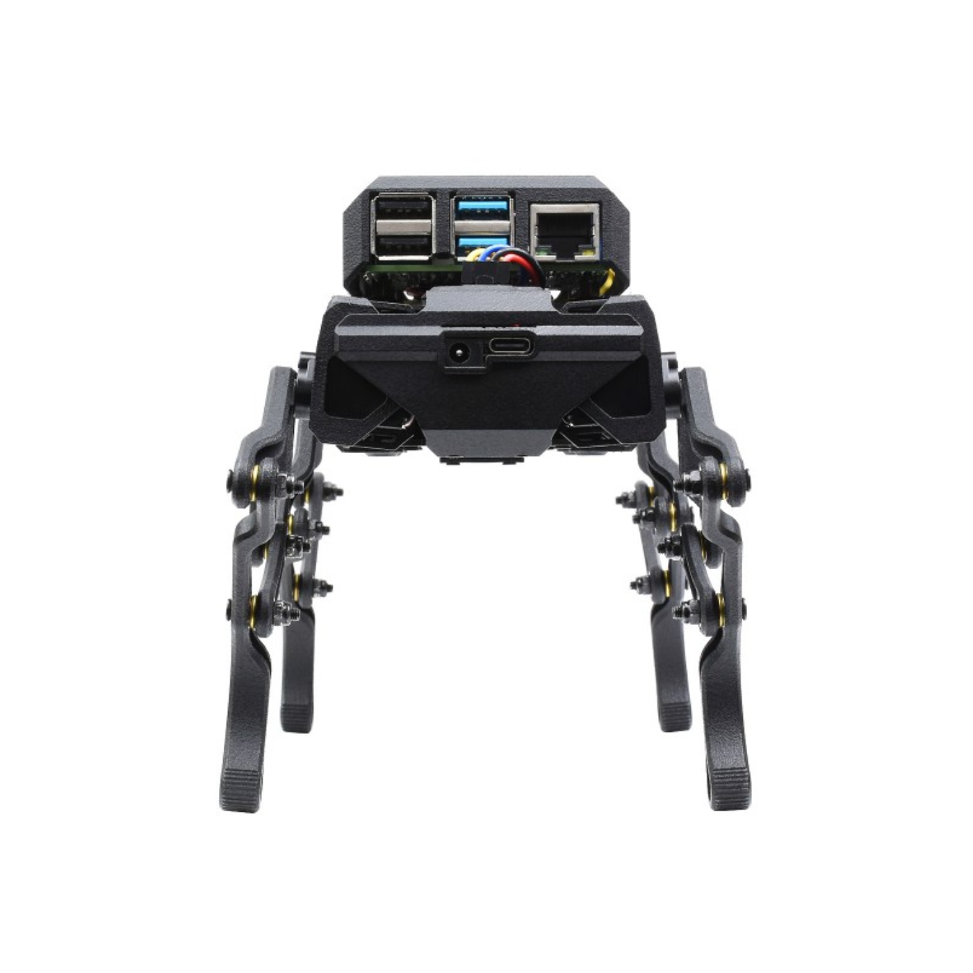 Waveshare WAVEGO EX 12-DOF Bionic Quadruped Robot Dog Powered by ESP32 & Raspberry Pi 4B 4GB