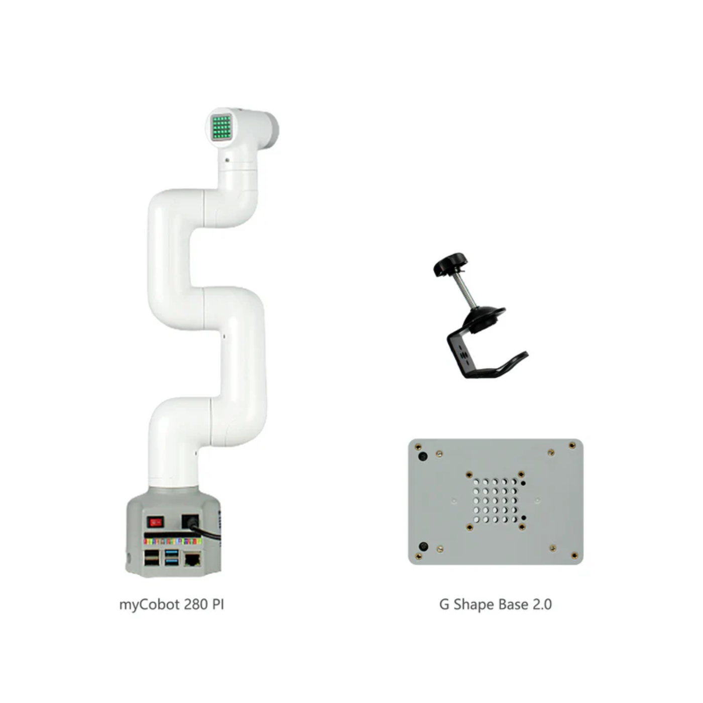 MyCobot 280 Raspberry Pi 2023 All-in-one Suite – 6 DOF Collaborative Robotic Arm ( Raspberry Pi Version)