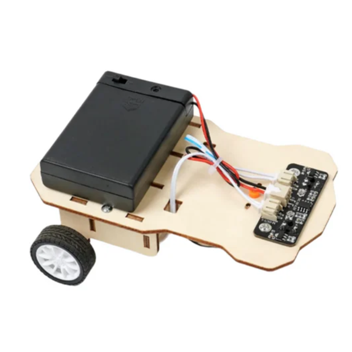 Wooden Educational Puzzle Tracking DIY Car Kit for Kids