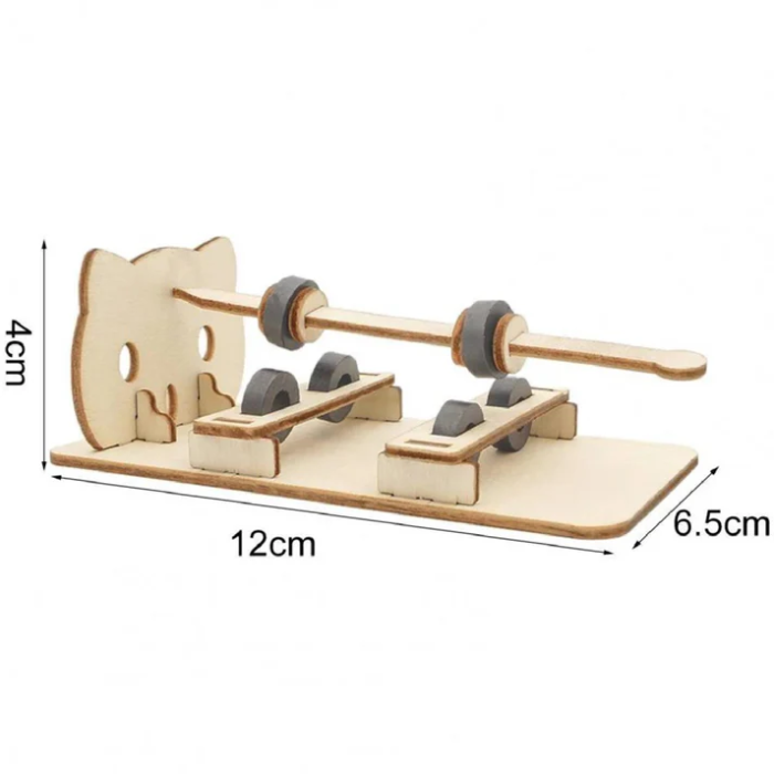 DIY Wooden Levitating Magnet STEM Kit for Kids