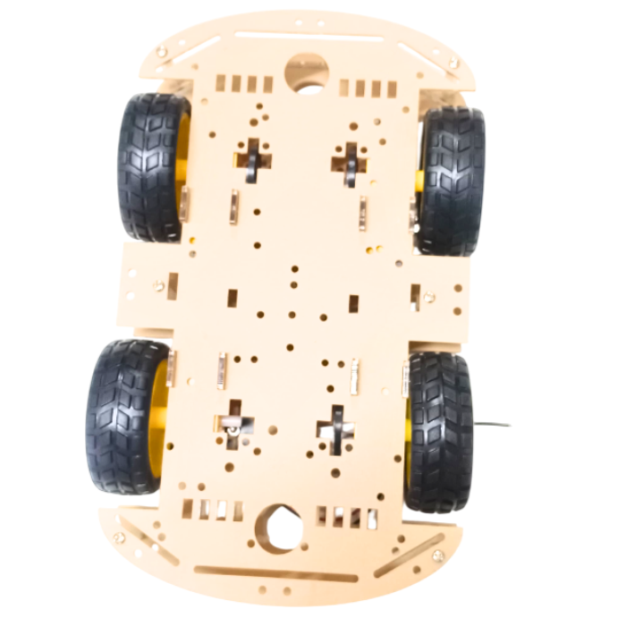 4WD Four Wheel Drive Kit - A Smart Robot Car with Acrylic Chassis