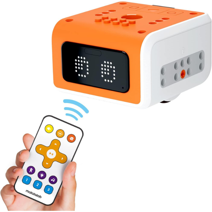 Matatalab VinciBot Coding Robot for Kids 8+, STEM Educational Toy, Scratch & Python Programming Robot with Remote Controller, AI Smart Robot