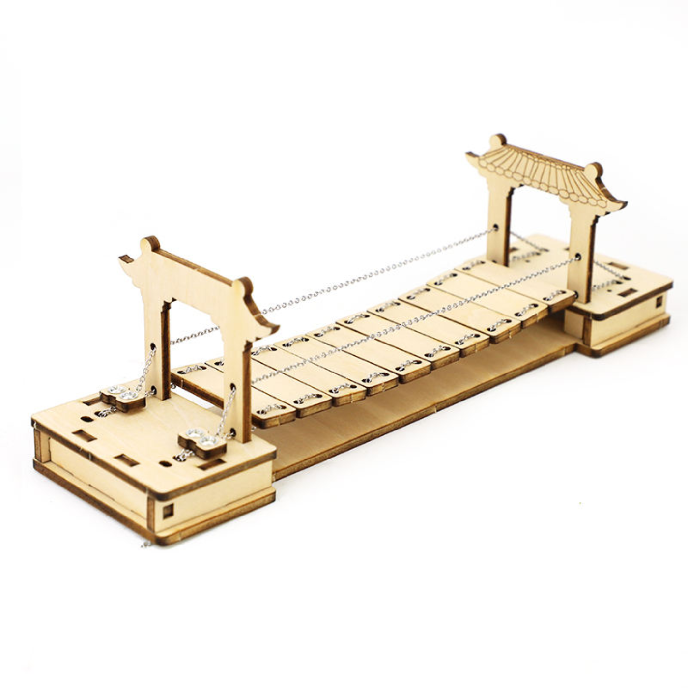 Pludo Tension Tech DIY Science Kit – Learn Force & Tension Through Bridge Building for Ages 8–11 | Grade 3–5