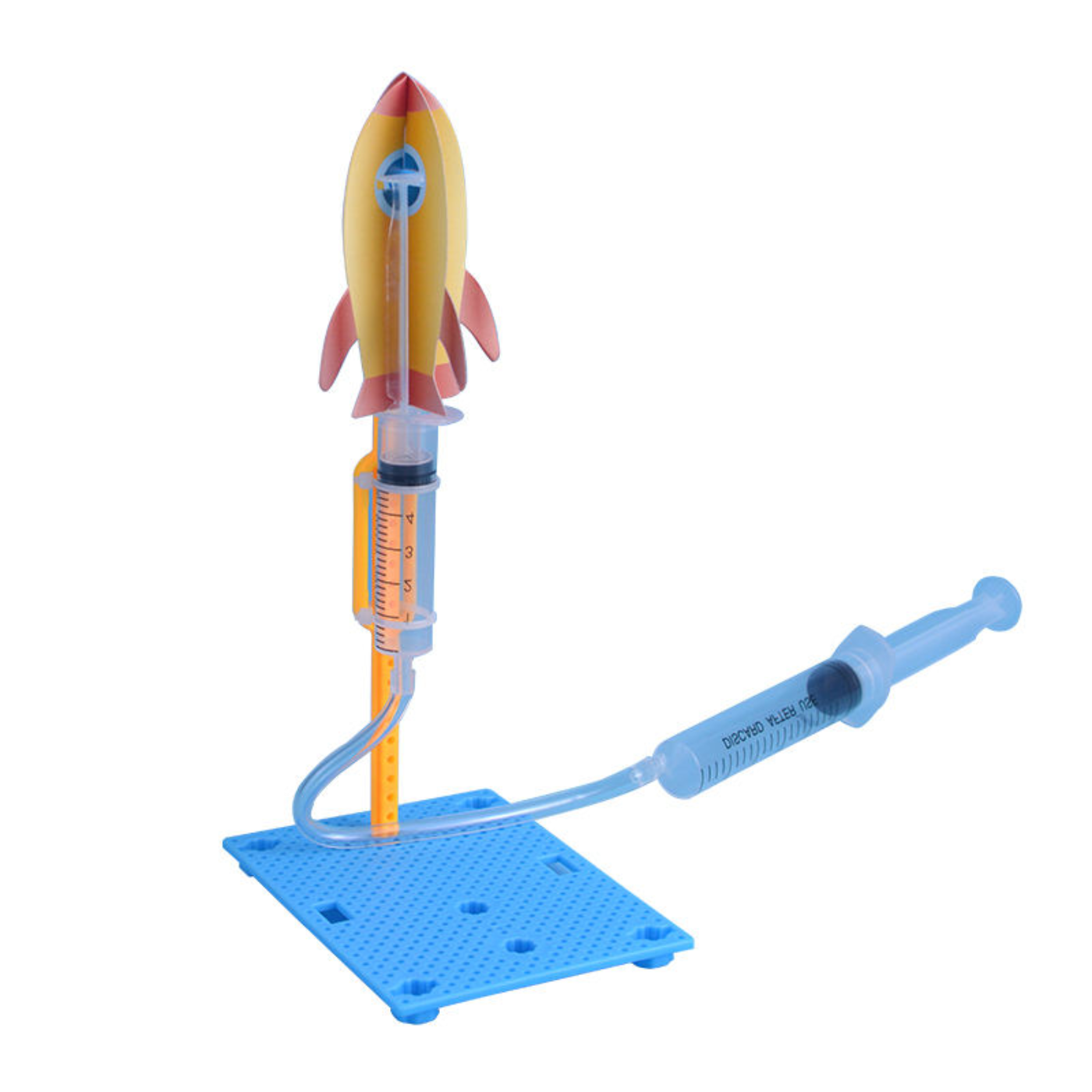 Pludo Air Force Fun DIY Science Kit – Learn Air Pressure & Rocket Launch Concepts for Ages 8–11 | Grade 3–5