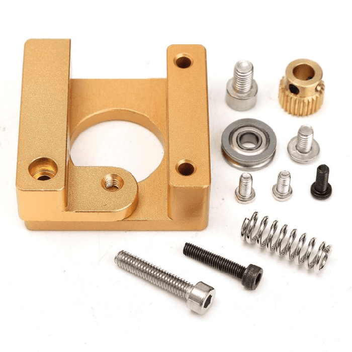 Short Handle MK8 Extruder Aluminum Alloy Block for 3D Printer - Right Short