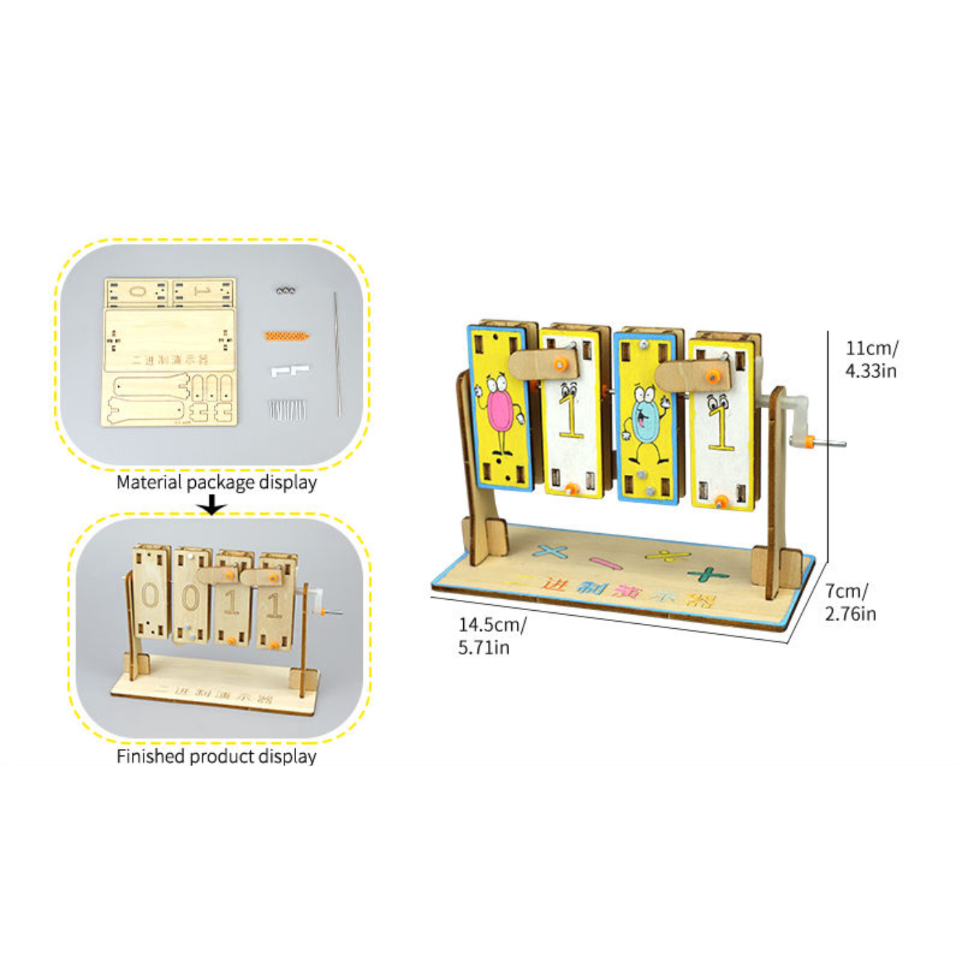 Pludo BitWise Educational Toy – Binary Learning DIY STEM Kit for Ages 11–14 | Grade 6 to 8
