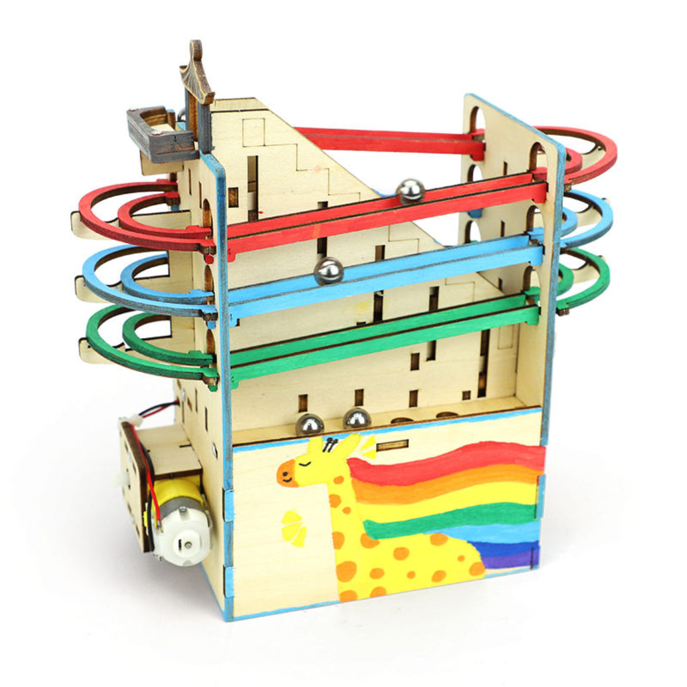 Pludo STEM Kit Orbit Ball – DIY Educational Toy for Kids 11–14 | Grade 6–8 Gravitational Energy STEM Kit