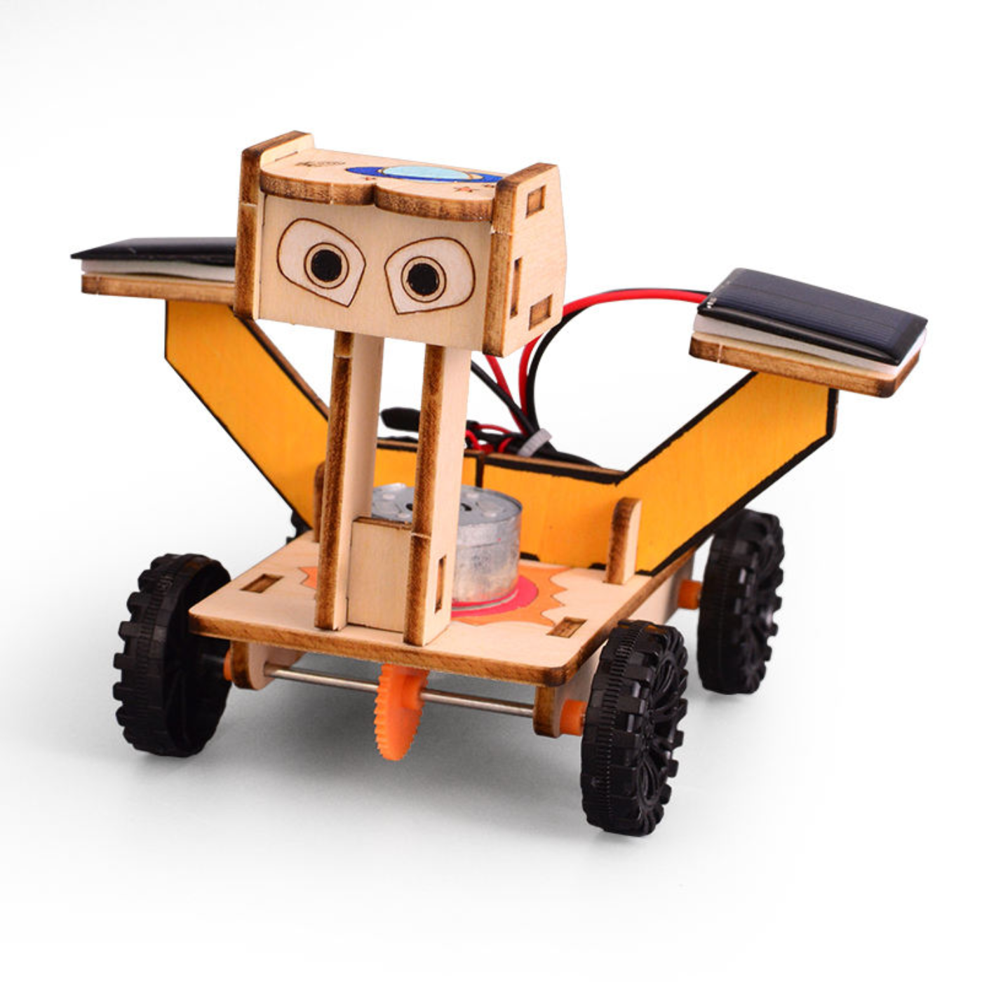 Pludo STEM Kit Lunar Rover – DIY Science Experiment Kit for Kids 11–14 | Grade 6–8 Solar Energy Model