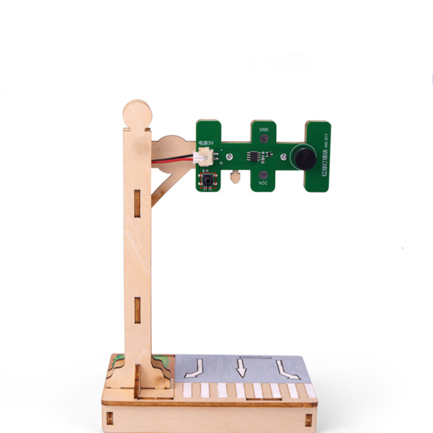 Pludo STEM Kit Smart Traffic Automation – DIY Kids Learning Toy for 11–14 | Grade 6–8 Timing Circuits Kit