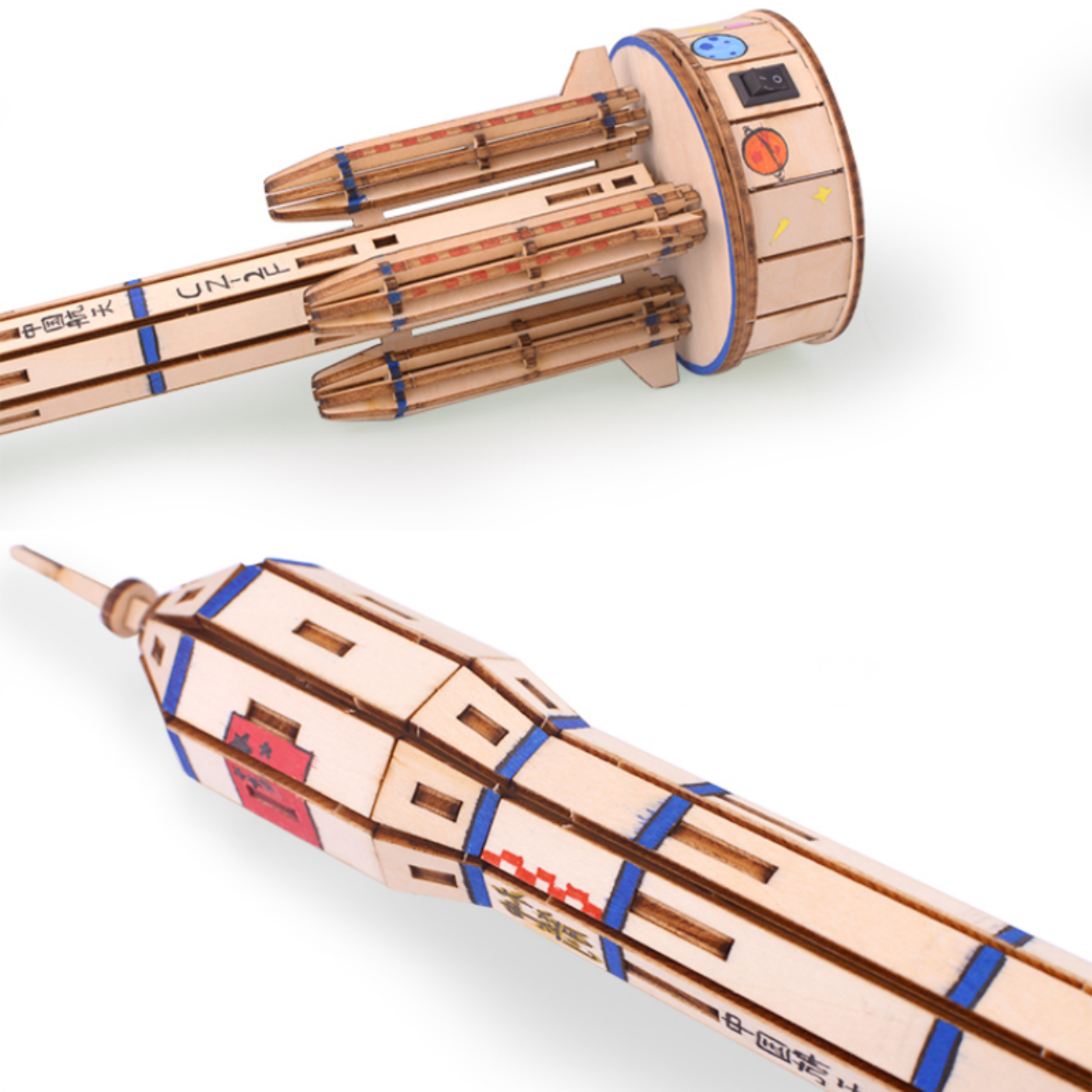 Pludo STEM Kit Mission to Orbit – DIY Educational Toy for Kids 11–14 | Grade 6–8 Rocket Model