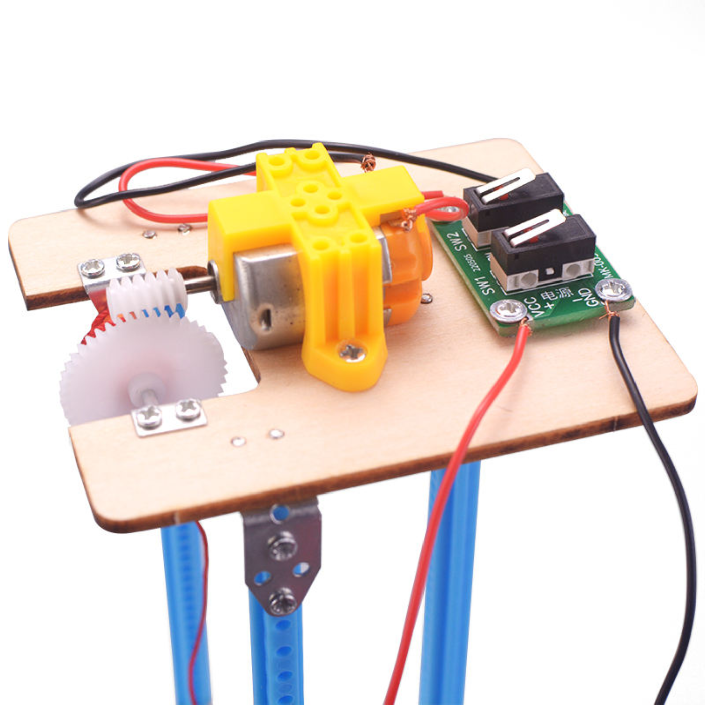 Pludo DIY Science Experiment Kit – Pulley Power Lift Model for Grades 6–8 (Ages 11–14) | Educational STEM Physics Kit