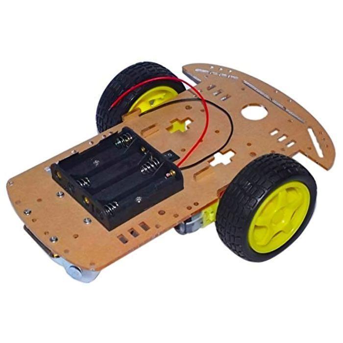 Arduino UNO DIY Line Follower Kit - Robotics Project for Beginners