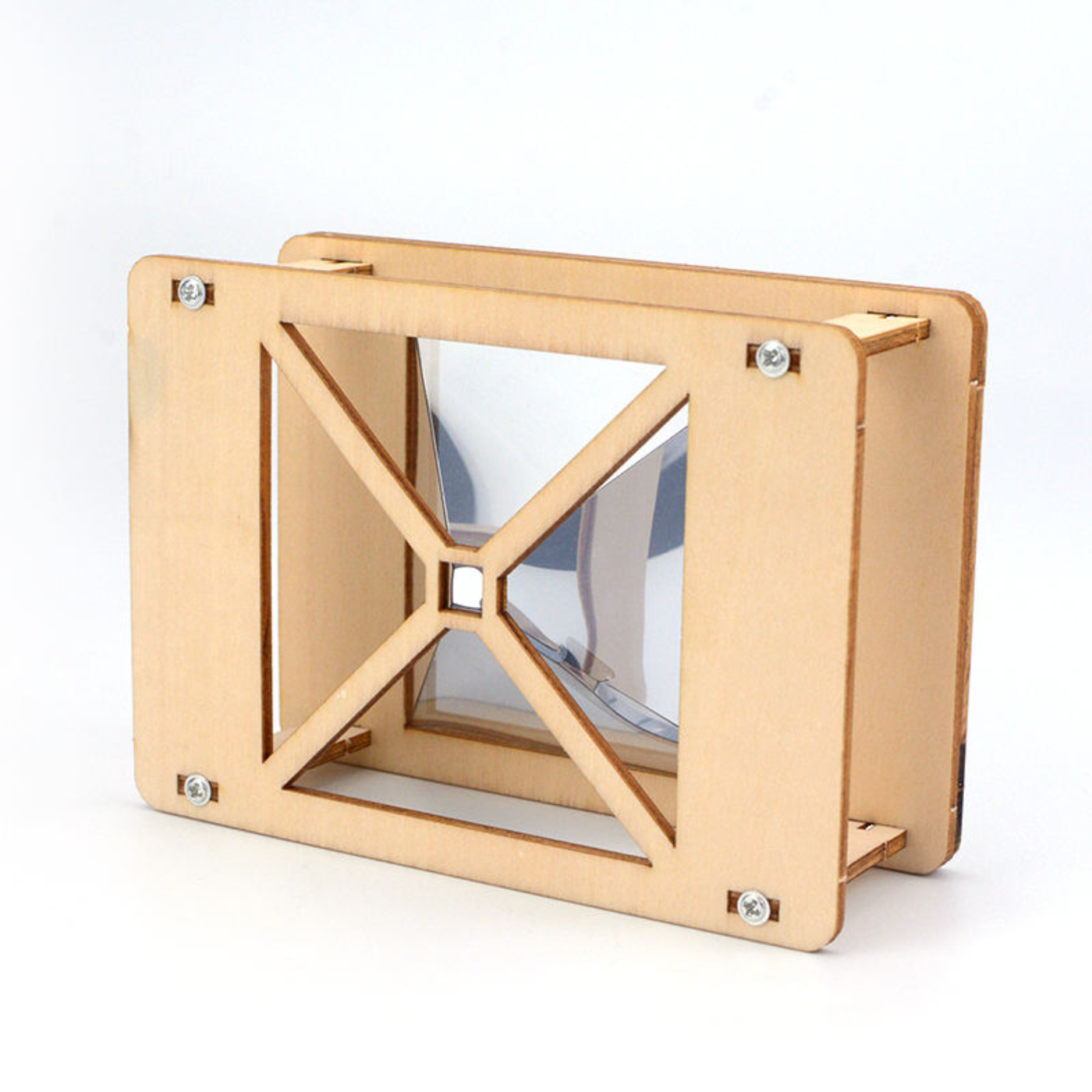 Pludo STEM Kit Light & Refraction – DIY Science Toy for Kids 14–16 | Grade 9–10 Hologram Projector Model