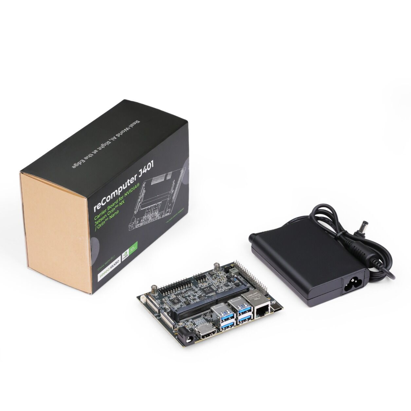 reComputer J401 - Open-Source Carrier Board for NVIDIA Jetson Orin Nano/Orin NX - Seeed Studio