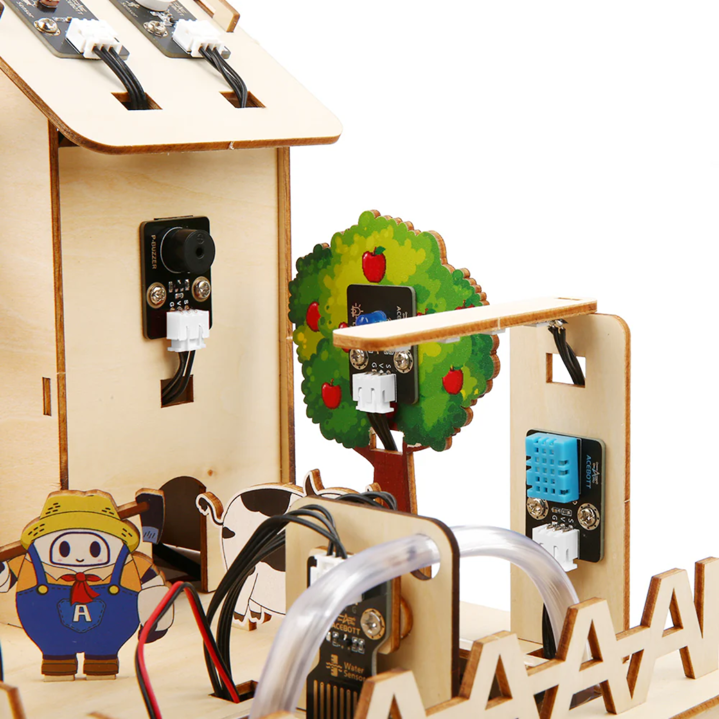 ACEBOTT ESP32 Smart Farm IoT Starter Kit with Arduino IDE/ACECode(Scratch) - QE002