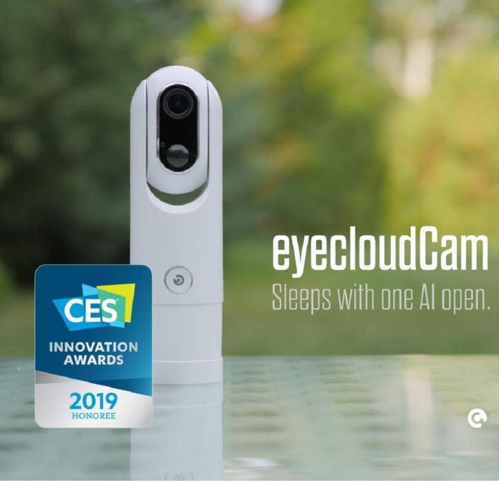 Eyecloud AI Camera 8GB Local Storage Security Camera - Smart Home Surveillance