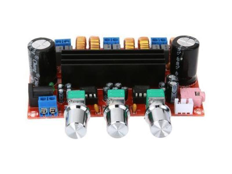 Iotcart 3 Channel Digital Subwoofer Amplifier Board - 50W+50W+100W Audio Amp for DIY Projects