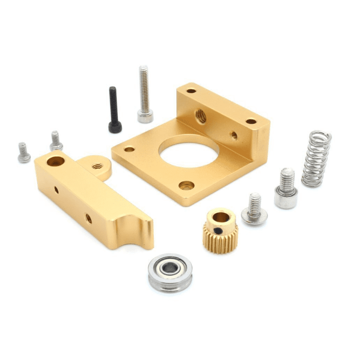 Extruder Kit Left Side MK8 Aluminum 3D Printer Block