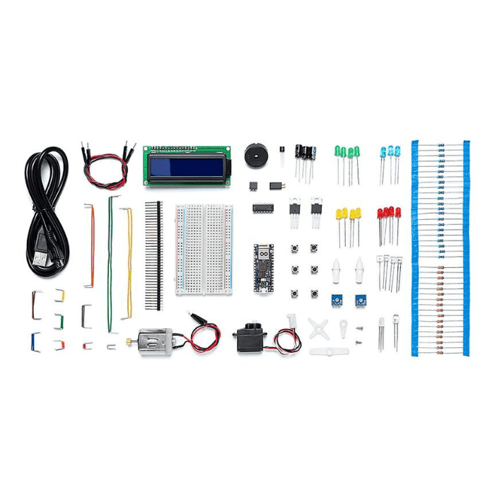 Arduino Nano RP2040 Connect IoT Bundle - Smart Projects Kit