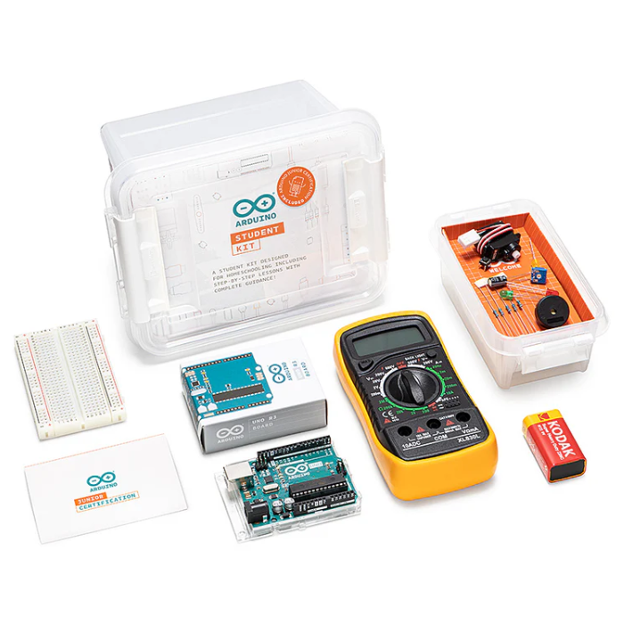 Official Arduino Student Kit Junior Certification with Arduino Uno AKX00043