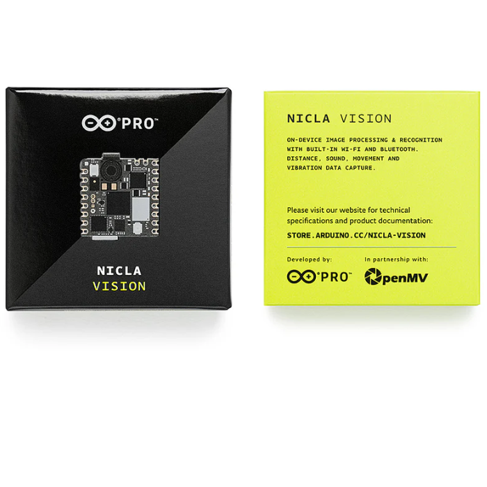 Official Arduino Nicla Vision ABX00051 2MP Camera Board - Edge AI & IoT Development