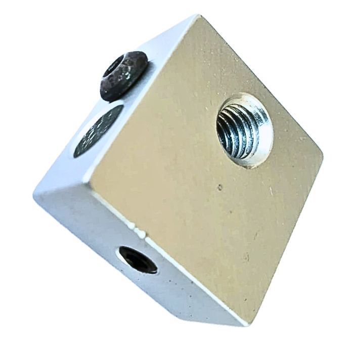 Iotcart MK8 Aluminium Hot End Heating Block for 3D Printers - Extruder Upgrade