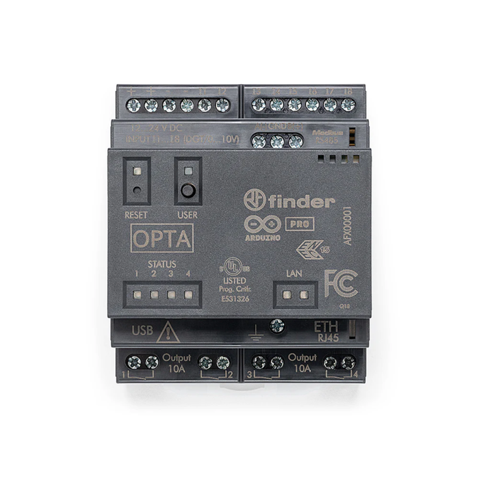Arduino OPTA RS485 AFX00001 4-Relay PLC - Industrial IoT Controller
