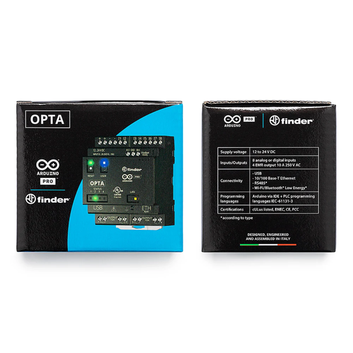 Arduino OPTA RS485 AFX00001 4-Relay PLC - Industrial IoT Controller