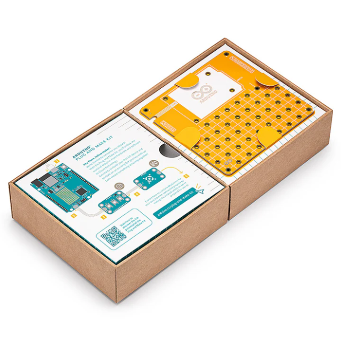 Official Arduino Plug and Make Kit with Arduino Uno R4 wifi