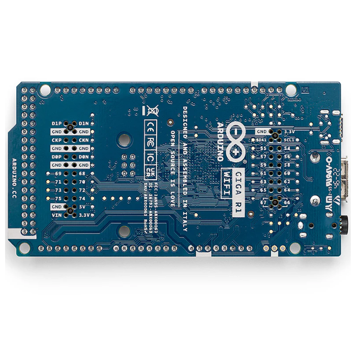 Arduino GIGA R1 WiFi ABX00063 480MHz Dual-Core Dev Board - IoT, Robotics, Embedded Systems