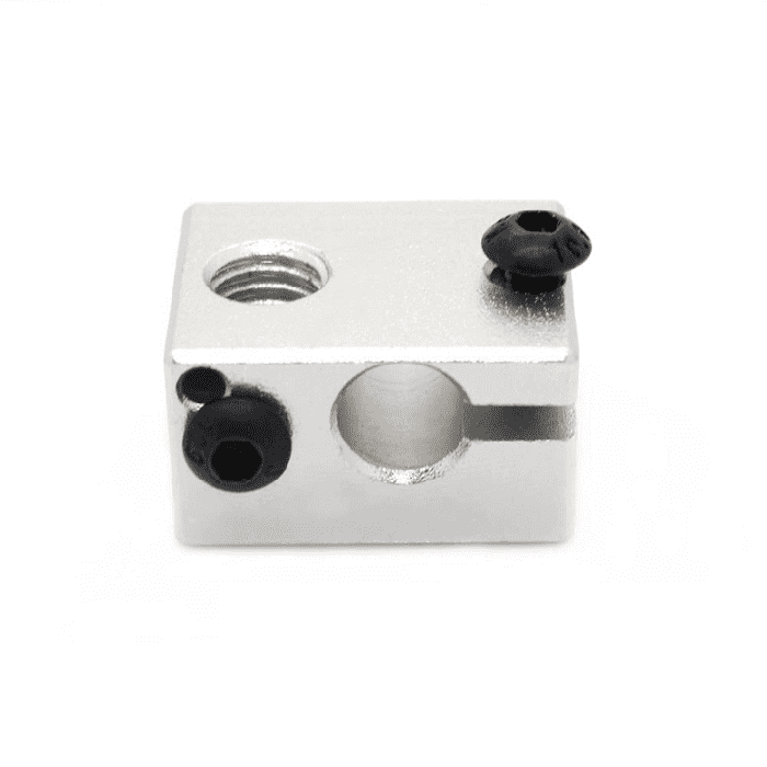 Iotcart SES-P-98 Aluminium Heat Block for E3D V6 J-head 3D Printer - High Temp Compatible