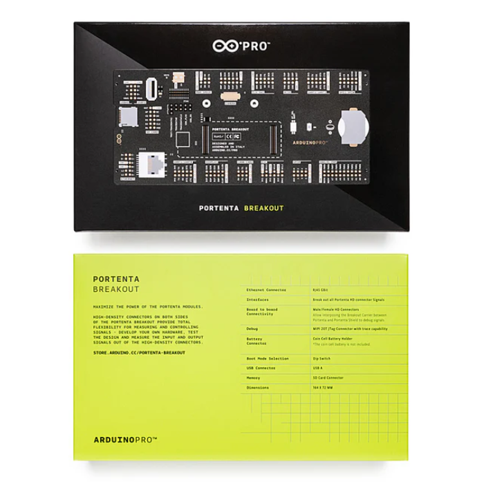Arduino ASX00031 Portenta Breakout Board - Industrial Prototyping Tool