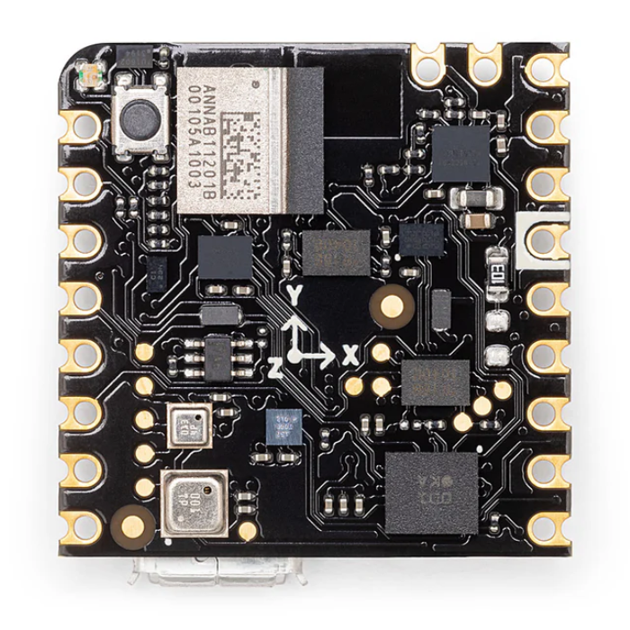 Arduino ABX00050 Nicla Sense ME 4-in-1 Sensor Board - Edge AI Development