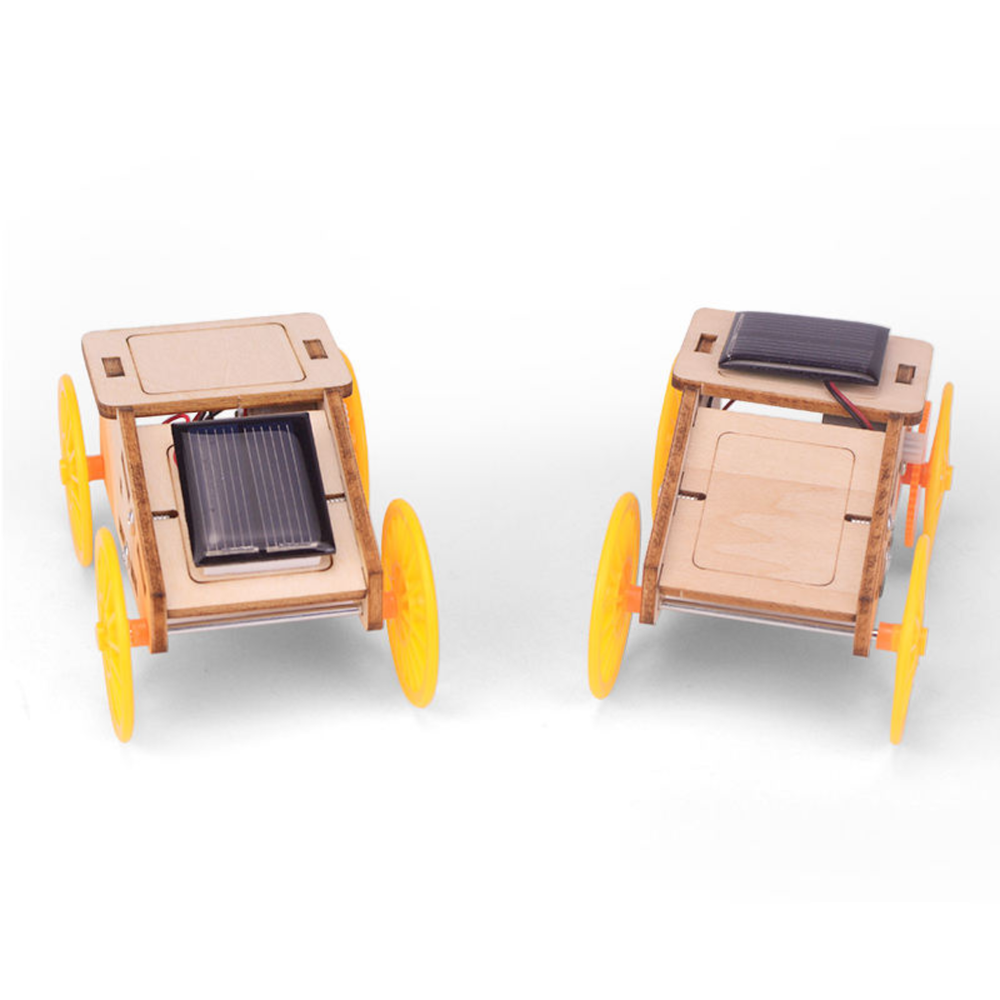 Pludo Solar Racer Car DIY Kit – Build a Light Following Car for Ages 8–11 | Grade 3–5