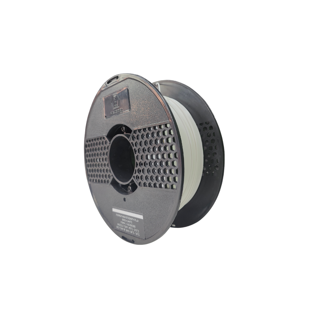 Premium HS PLA 1.75mm 3D Printing Filament 1kg-Polar White Color
