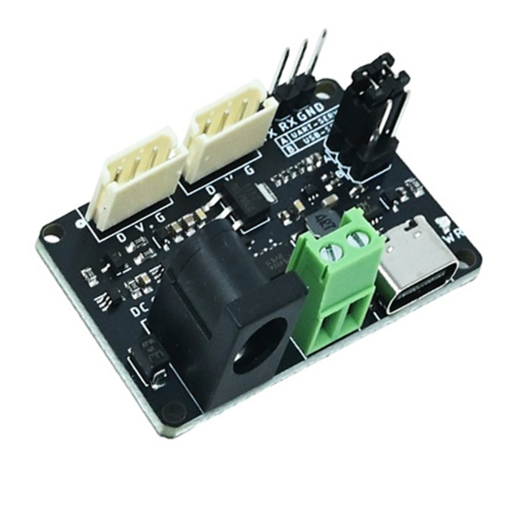 SmartElex Serial Bus Servo Driver Board, Integrates Servo Power Supply and Control Circuit